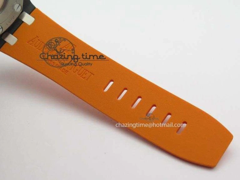 Royal Oak Offshore Diver Real Ceramic V6F Best Edition On Orange Rubber Strap A EasyCare 5090