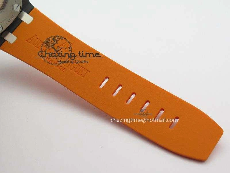 Royal Oak Offshore Diver Real Ceramic V6F Best Edition On Orange Rubber Strap A EasyCare 5090