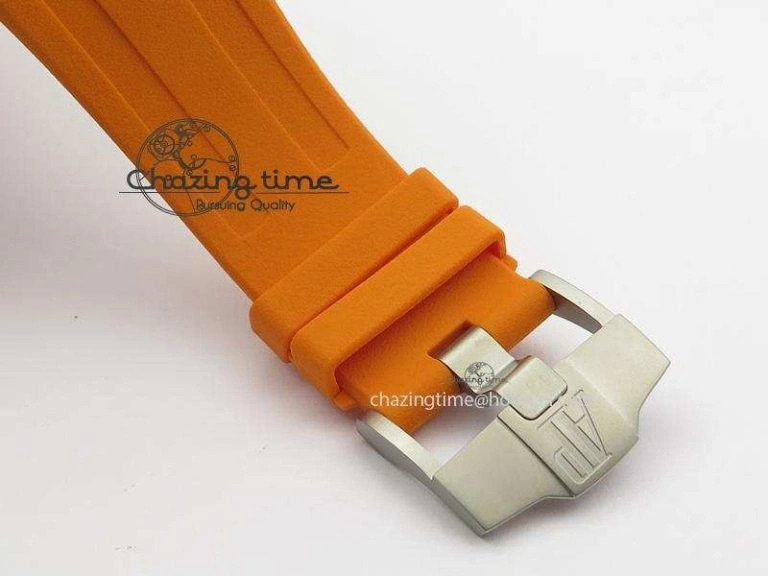 Royal Oak Offshore Diver Real Ceramic V6F Best Edition On Orange Rubber Strap A EasyCare 5090