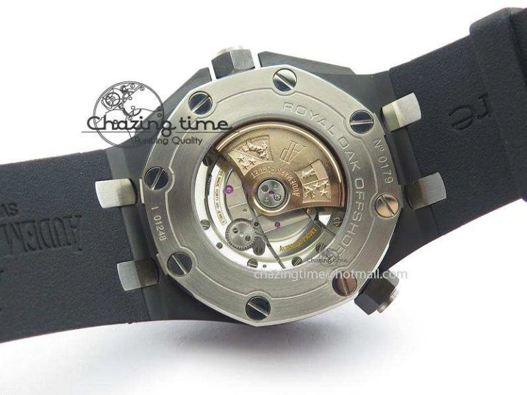 Royal Oak Offshore Diver Real Ceramic V6F Best Edition On Rubber Strap A3120 V OdorResistant 5082