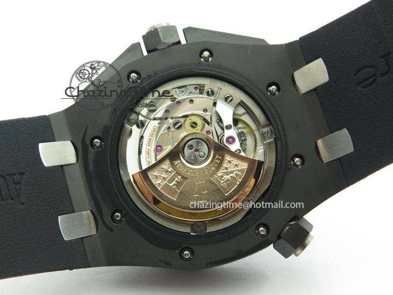 Royal Oak Offshore Diver Real Ceramic V6F Best Edition On Rubber Strap A3120 V OdorResistant 5082
