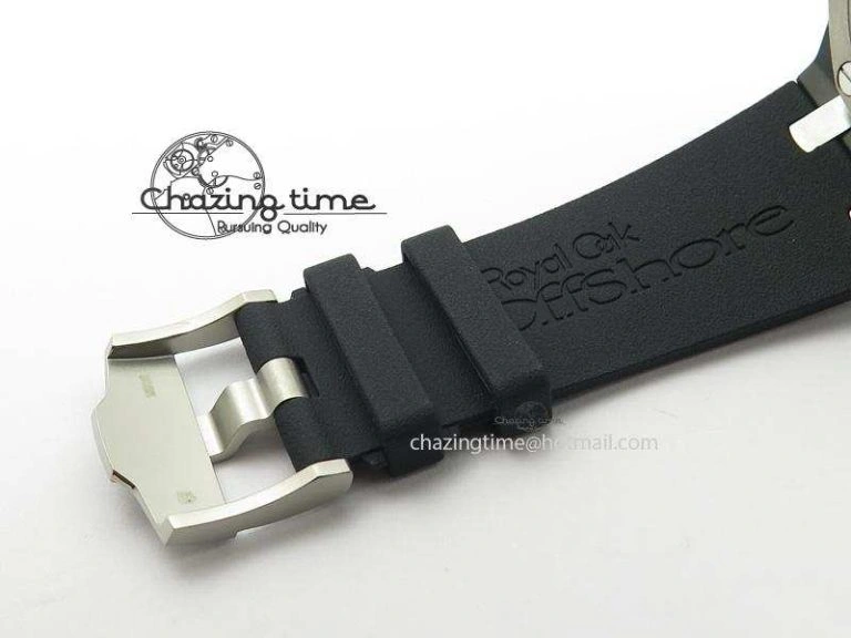 Royal Oak Offshore Diver Real Ceramic V6F Best Edition On Rubber Strap A3120 V OdorResistant 5082
