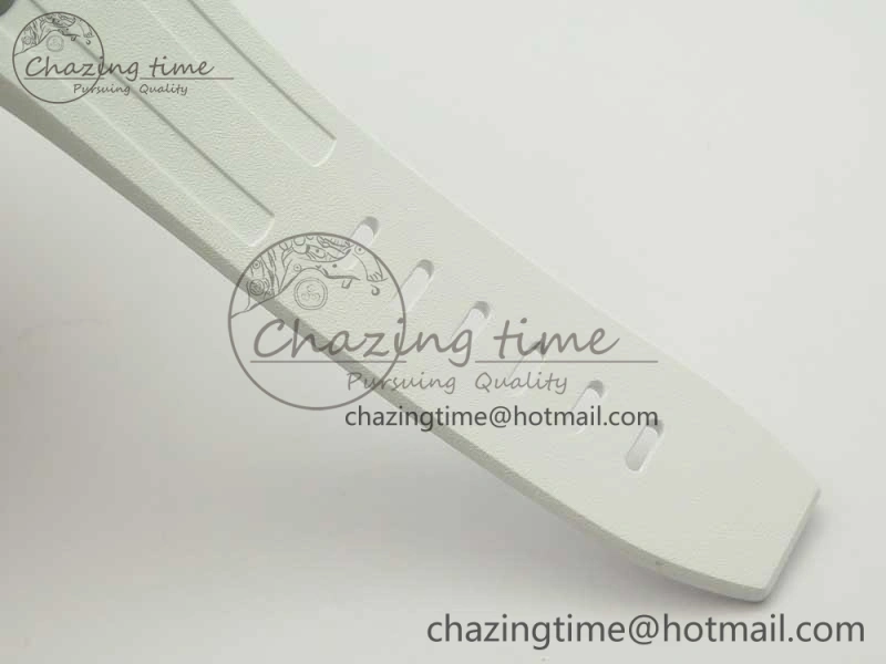 Modern Royal Oak Offshore Diver Solid White Ceramic JF 1:1 Best Edition On White Rubber Strap A3120 V 4941