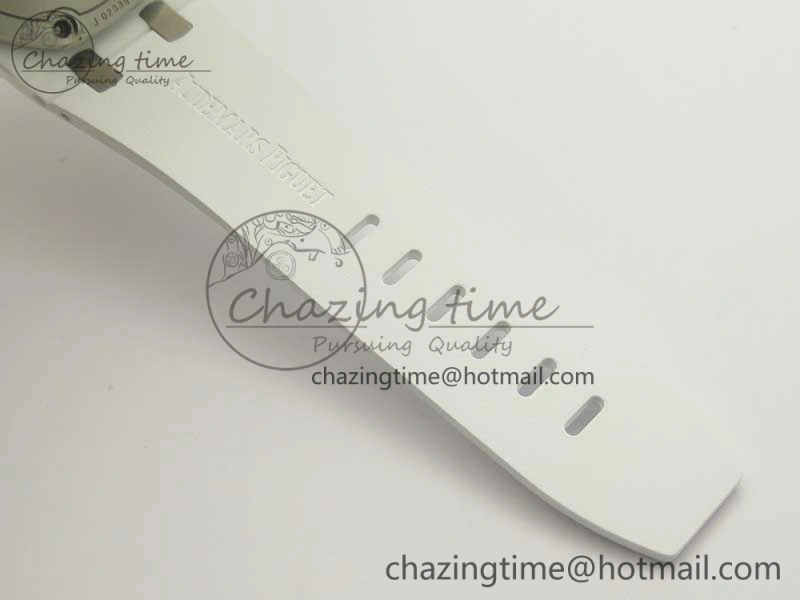Modern Royal Oak Offshore Diver Solid White Ceramic JF 1:1 Best Edition On White Rubber Strap A3120 V 4941