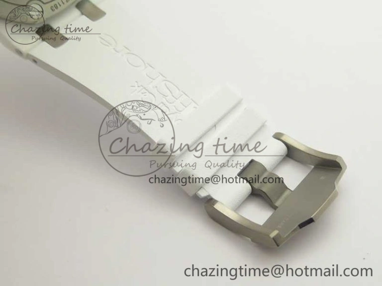 Modern Royal Oak Offshore Diver Solid White Ceramic JF 1:1 Best Edition On White Rubber Strap A3120 V 4941
