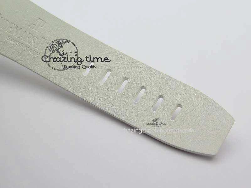 UrbanChic Royal Oak Offshore Diver White Ceramic BP-Maker On White Rubber Strap A 5042