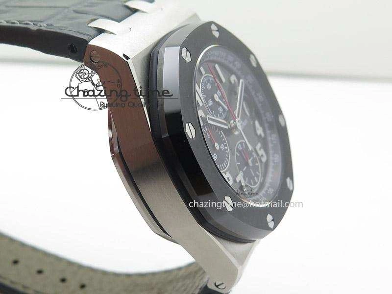Royal Oak Offshore Doha Limited Edition On Grey Leather Strap A Snug 5116