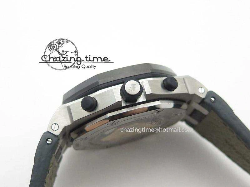 Royal Oak Offshore Doha Limited Edition On Grey Leather Strap A Snug 5116