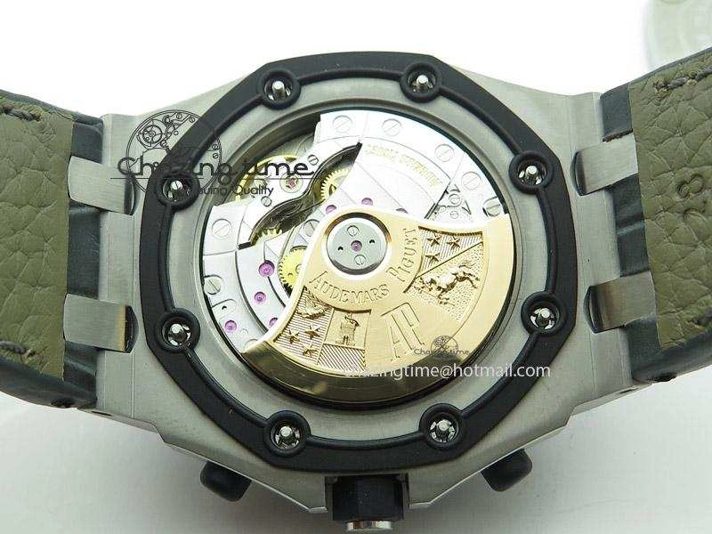 Royal Oak Offshore Doha Limited Edition On Grey Leather Strap A Snug 5116