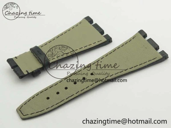 Royal Oak Offshore “GINZA 7” Forged Carbon JF Best Edition on Rubber Strap A3126 V2 w  Cyclops Bold 4929