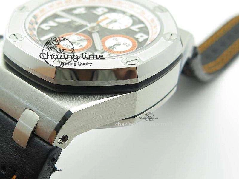 FlexibleFit Royal Oak Offshore “Gentleman Driver” JF Best Edition on Black Leather Strap A 5138