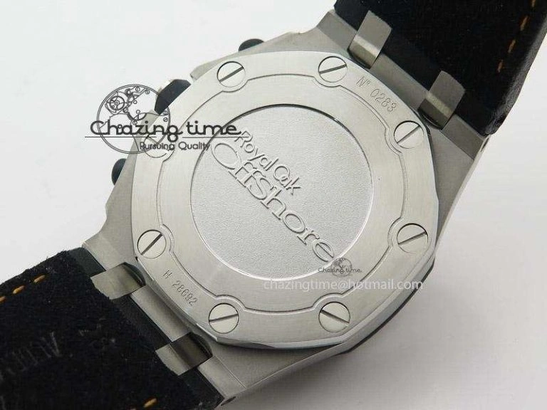 FlexibleFit Royal Oak Offshore “Gentleman Driver” JF Best Edition on Black Leather Strap A 5138