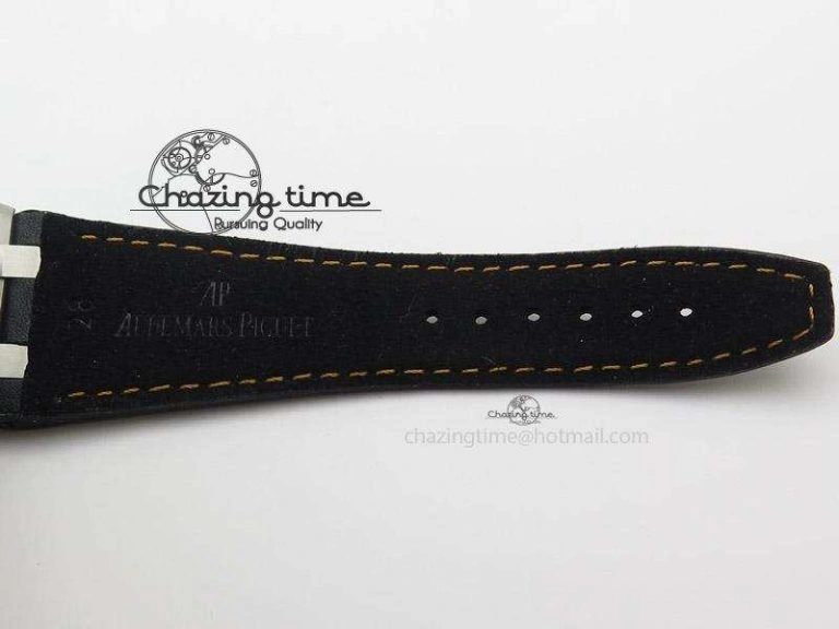 FlexibleFit Royal Oak Offshore “Gentleman Driver” JF Best Edition on Black Leather Strap A 5138