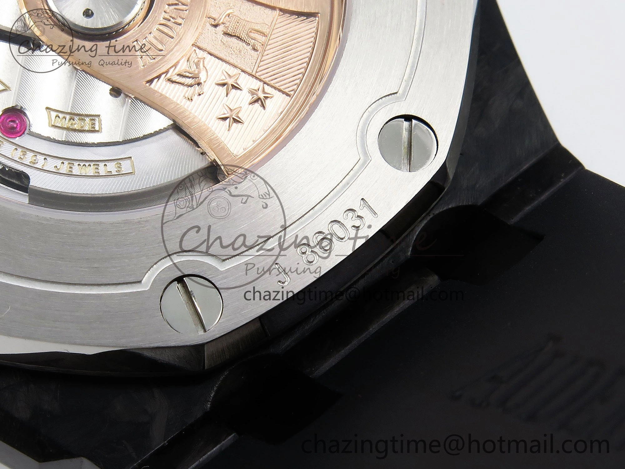SportInspired Royal Oak Offshore ‘Ginza 7’ APF Best Edition on Black Rubber Strap A 4439