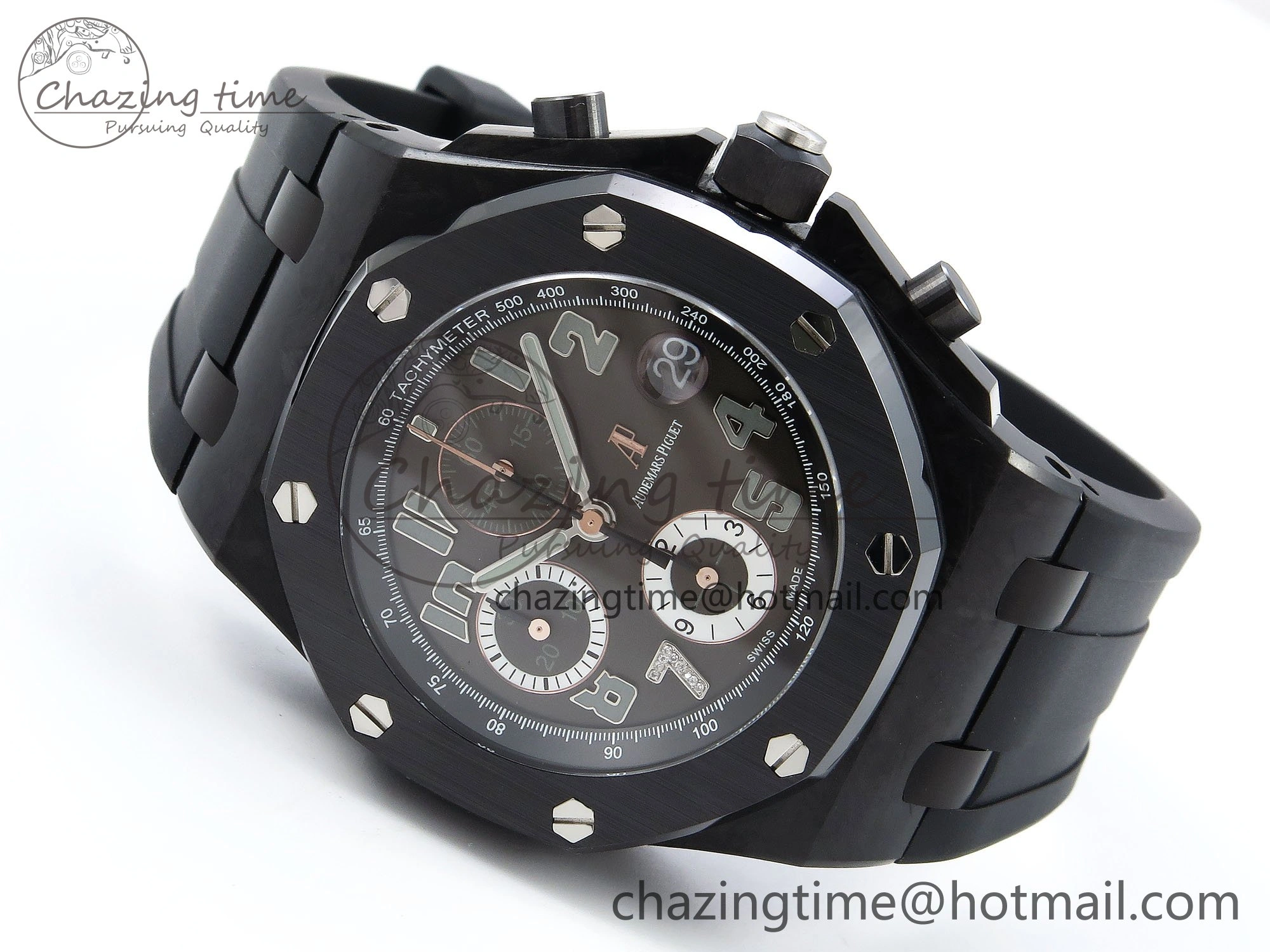 SportInspired Royal Oak Offshore ‘Ginza 7’ APF Best Edition on Black Rubber Strap A 4439
