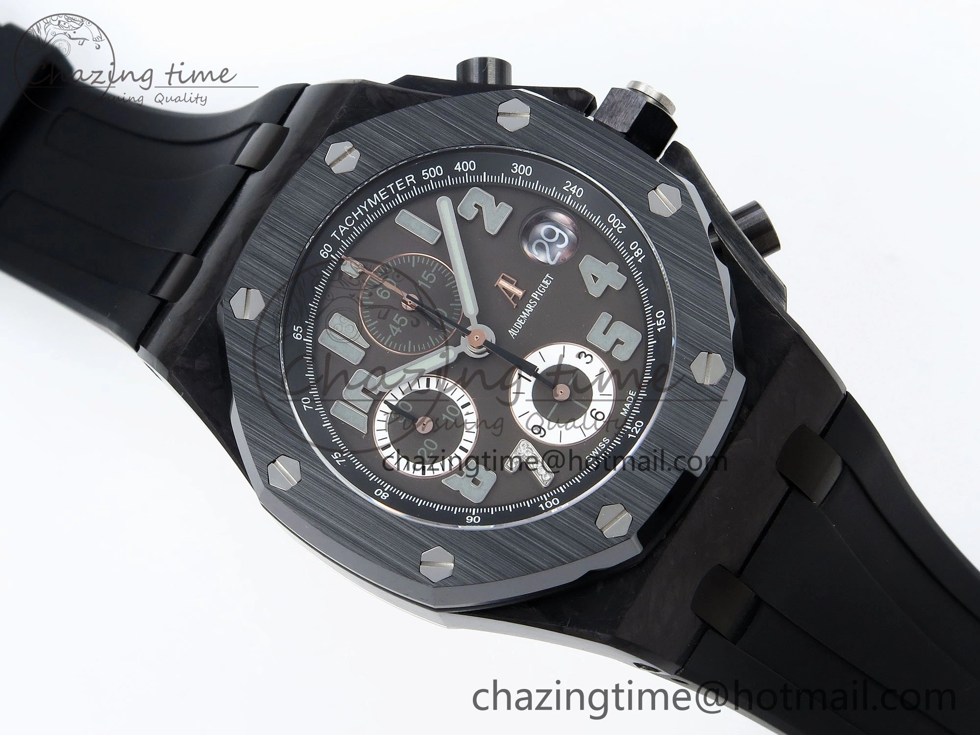 SportInspired Royal Oak Offshore ‘Ginza 7’ APF Best Edition on Black Rubber Strap A 4439