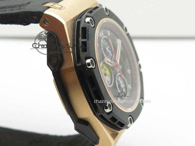 Royal Oak Offshore Grand Prix RG JF Best Edition Real Forge Carbon Parts V3 A3126 (Free XS Rubber Strap) Unique 5121
