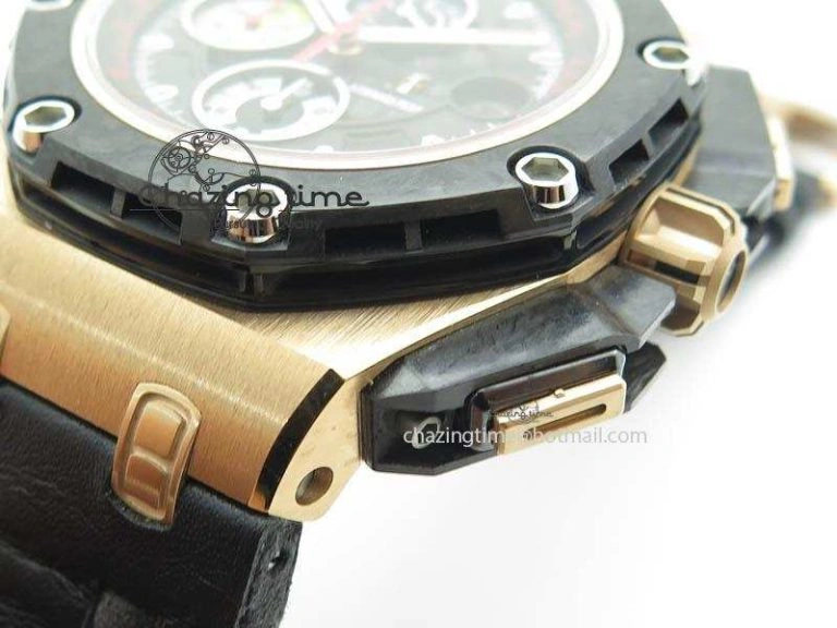 Royal Oak Offshore Grand Prix RG JF Best Edition Real Forge Carbon Parts V3 A3126 (Free XS Rubber Strap) Unique 5121