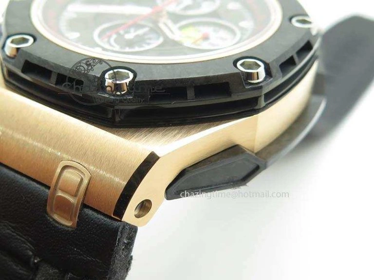 Royal Oak Offshore Grand Prix RG JF Best Edition Real Forge Carbon Parts V3 A3126 (Free XS Rubber Strap) Unique 5121