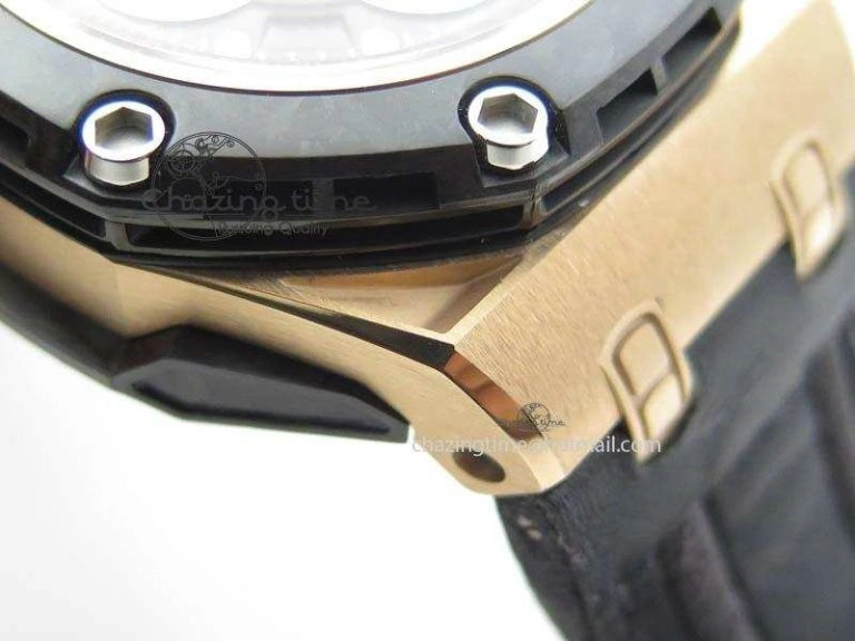 Royal Oak Offshore Grand Prix RG JF Best Edition Real Forge Carbon Parts V3 A3126 (Free XS Rubber Strap) Unique 5121