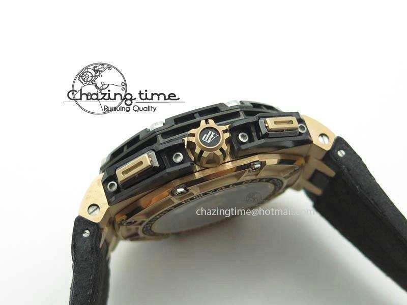 Royal Oak Offshore Grand Prix RG JF Best Edition Real Forge Carbon Parts V3 A3126 (Free XS Rubber Strap) Unique 5121