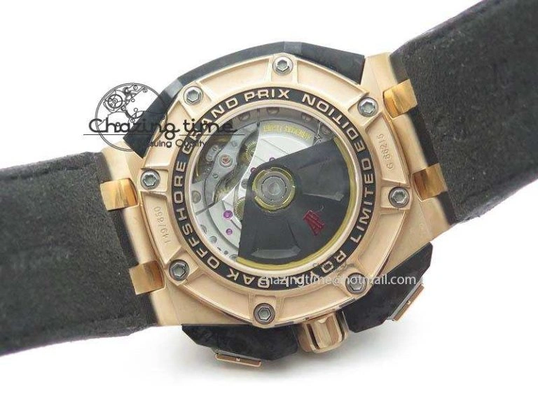 Royal Oak Offshore Grand Prix RG JF Best Edition Real Forge Carbon Parts V3 A3126 (Free XS Rubber Strap) Unique 5121