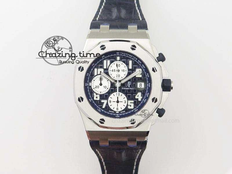 Royal Oak Offshore JF Best Edition Blue Themes on Blue Leather Strap A Classic 5135