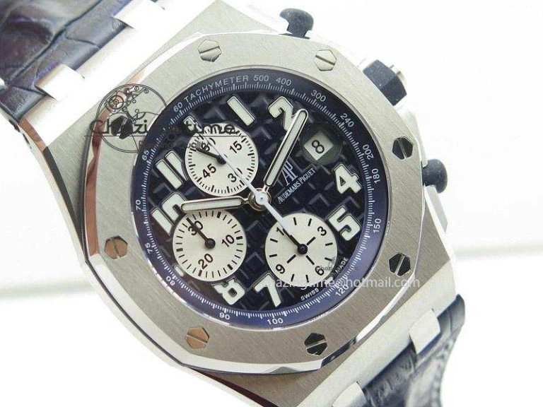 Royal Oak Offshore JF Best Edition Blue Themes on Blue Leather Strap A Classic 5135