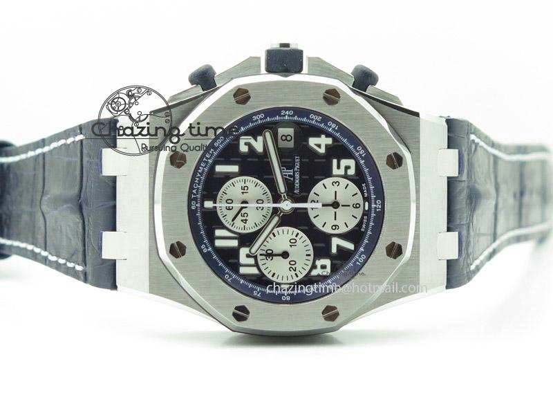 Royal Oak Offshore JF Best Edition Blue Themes on Blue Leather Strap A Classic 5135