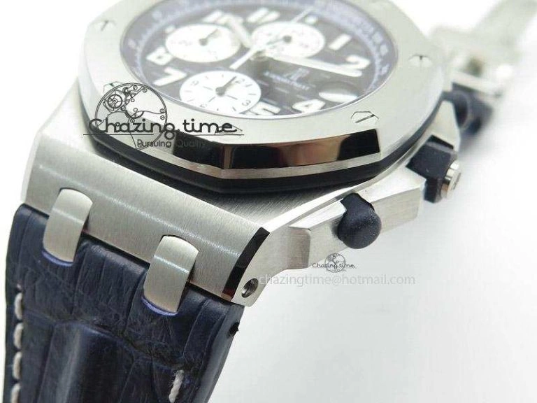 Royal Oak Offshore JF Best Edition Blue Themes on Blue Leather Strap A Classic 5135