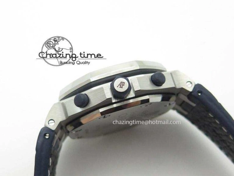 Royal Oak Offshore JF Best Edition Blue Themes on Blue Leather Strap A Classic 5135