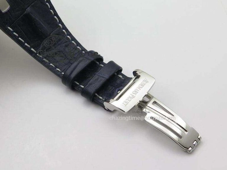 Royal Oak Offshore JF Best Edition Blue Themes on Blue Leather Strap A Classic 5135