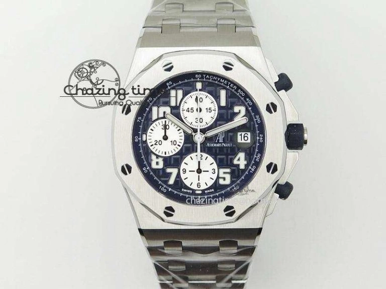 Royal Oak Offshore JF Best Edition Blue Themes on SS Bracelet A FlexibleFit 5134