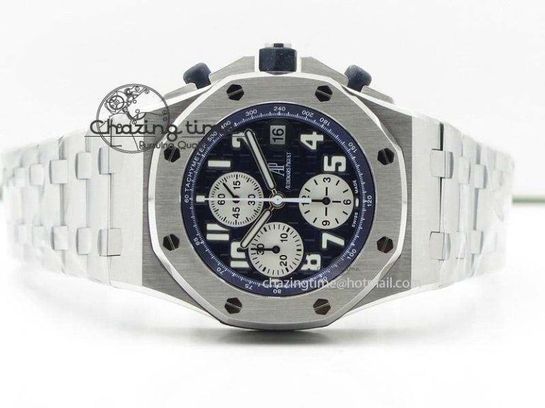Royal Oak Offshore JF Best Edition Blue Themes on SS Bracelet A FlexibleFit 5134