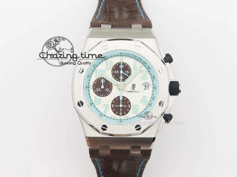 Royal Oak Offshore JF Best Edition Don Ramon de la Cruz on Brown Leather Strap A FastDry 5139