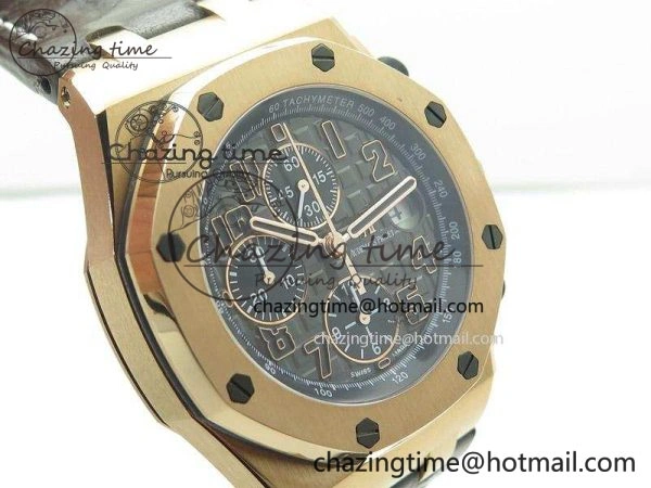 Royal Oak Offshore JF Best Edition Don Ramon de la Cruz on Brown Leather Strap A FastDry 5139