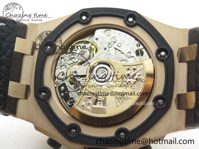 Royal Oak Offshore JF Best Edition Don Ramon de la Cruz on Brown Leather Strap A FastDry 5139