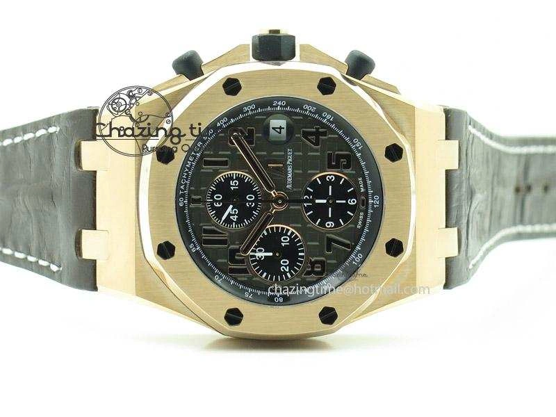 Royal Oak Offshore JF Best Edition Don Ramon de la Cruz on Brown Leather Strap A FastDry 5139