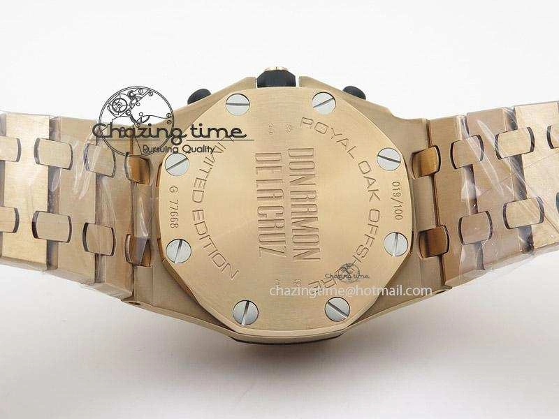 Snug Royal Oak Offshore JF Best Edition Don Ramon de la Cruz on RG Bracelet A 5137