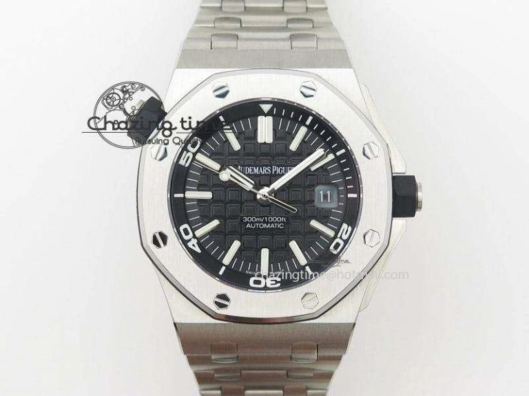 Cozy Royal Oak Offshore JF Best Edition “Navy” on Blue Leather Strap A 5144