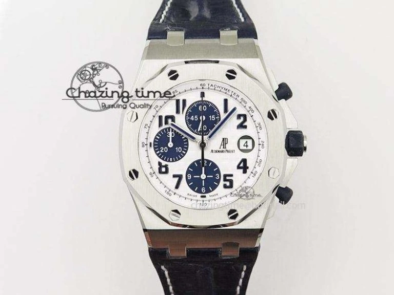 Cozy Royal Oak Offshore JF Best Edition “Navy” on Blue Leather Strap A 5144