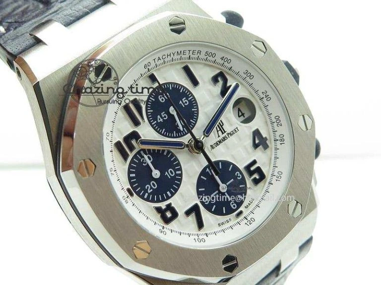 Cozy Royal Oak Offshore JF Best Edition “Navy” on Blue Leather Strap A 5144