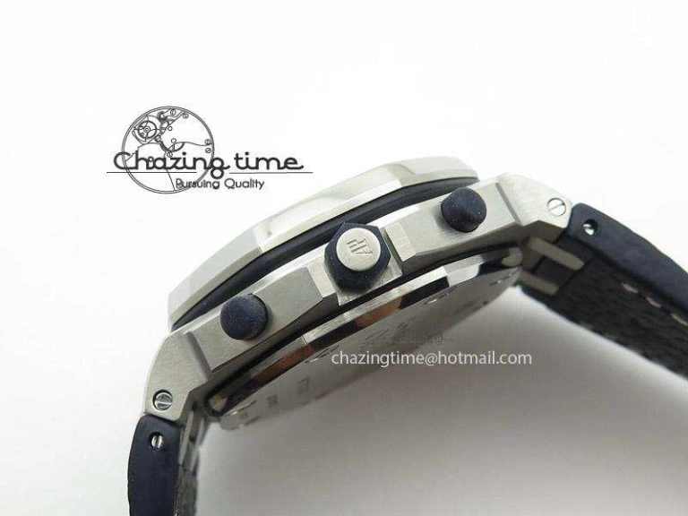 Cozy Royal Oak Offshore JF Best Edition “Navy” on Blue Leather Strap A 5144