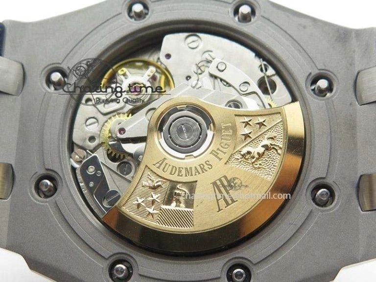 Cozy Royal Oak Offshore JF Best Edition “Navy” on Blue Leather Strap A 5144