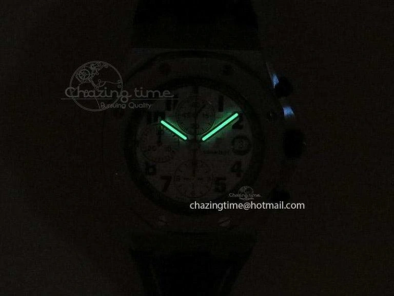 Royal Oak Offshore JF Best Edition “Pride of Mexico” on Black Leather Strap A Upgraded 5123