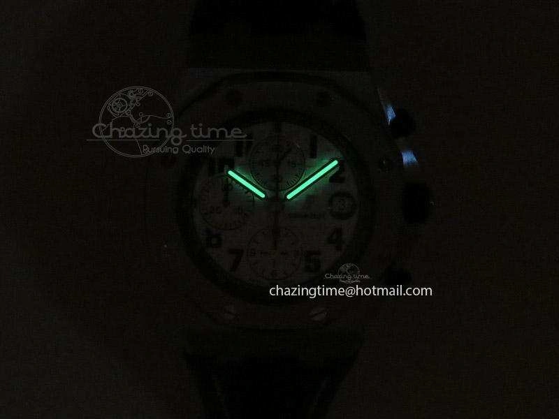 Royal Oak Offshore JF Best Edition “Pride of Mexico” on Black Leather Strap A Upgraded 5123
