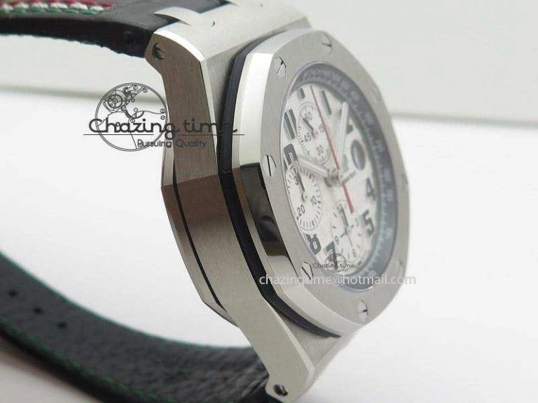 Royal Oak Offshore JF Best Edition “Pride of Mexico” on Black Leather Strap A Upgraded 5123