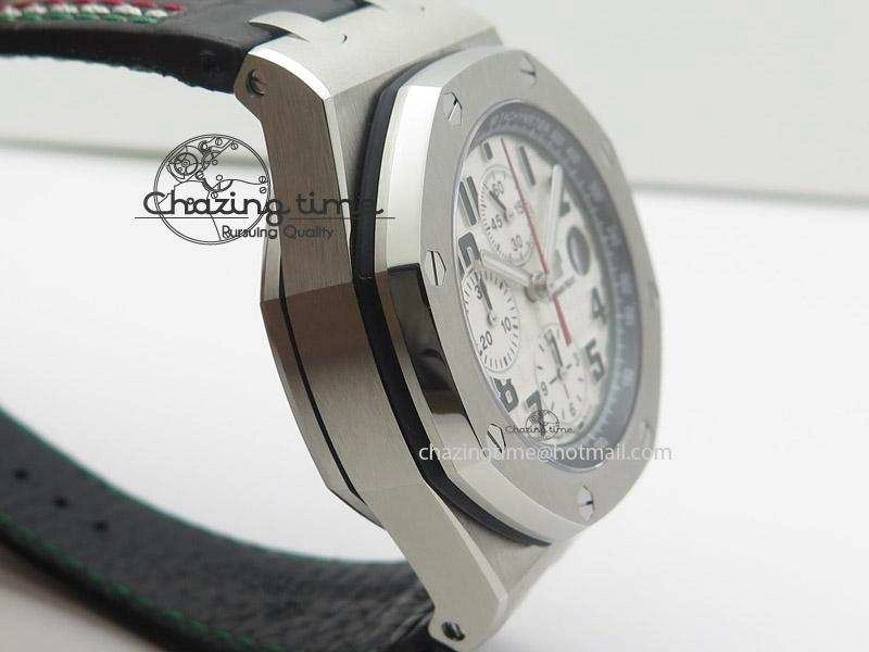Royal Oak Offshore JF Best Edition “Pride of Mexico” on Black Leather Strap A Upgraded 5123