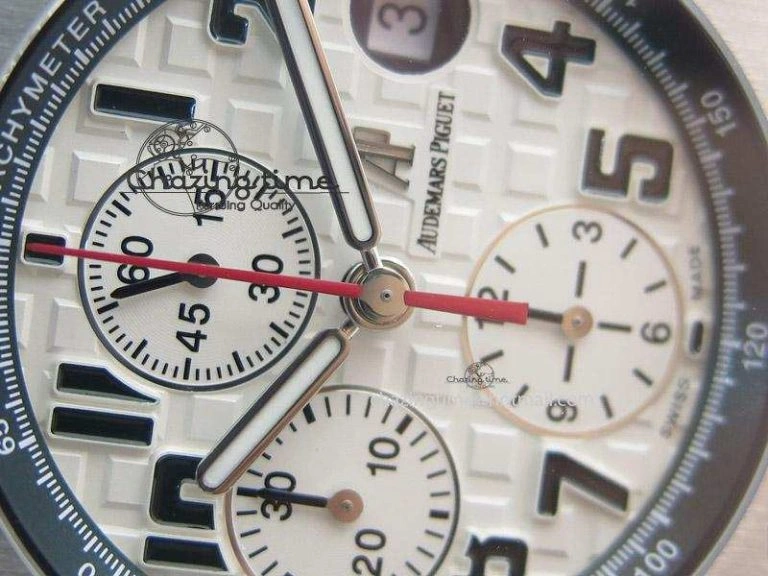 Royal Oak Offshore JF Best Edition “Pride of Mexico” on Black Leather Strap A Upgraded 5123