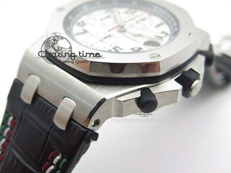 Royal Oak Offshore JF Best Edition “Pride of Mexico” on Black Leather Strap A Upgraded 5123